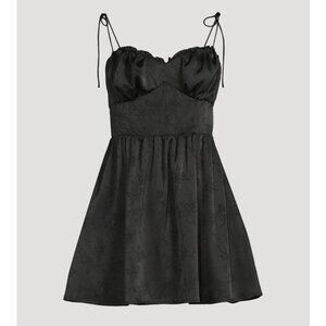 Reformation Austine Sweetheart Mini Dress